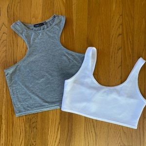 Boohoo crop tops tanks *BUNDLE*